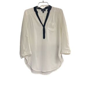 B.WEAR WOMEN’s Tunic Ivory Size Large‎